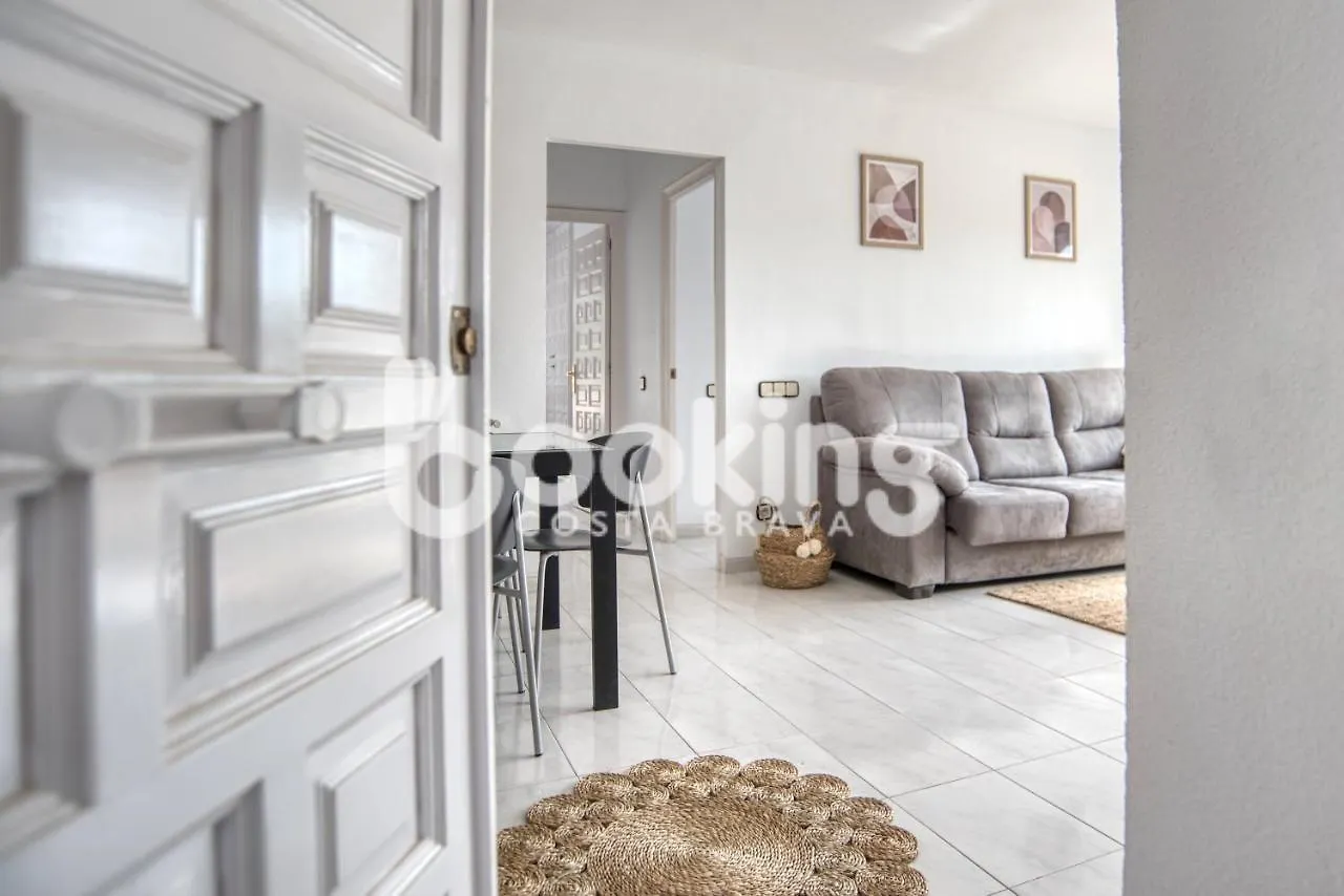 Blanco Apartament Per 6 Persones A 5 Minuts De La Platja Gran 플라티야 다로